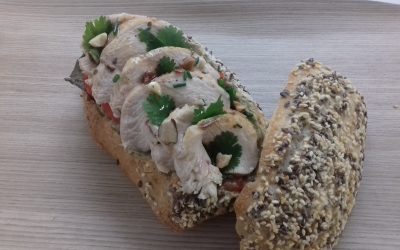 Sandwich pain long – Pain aux graines